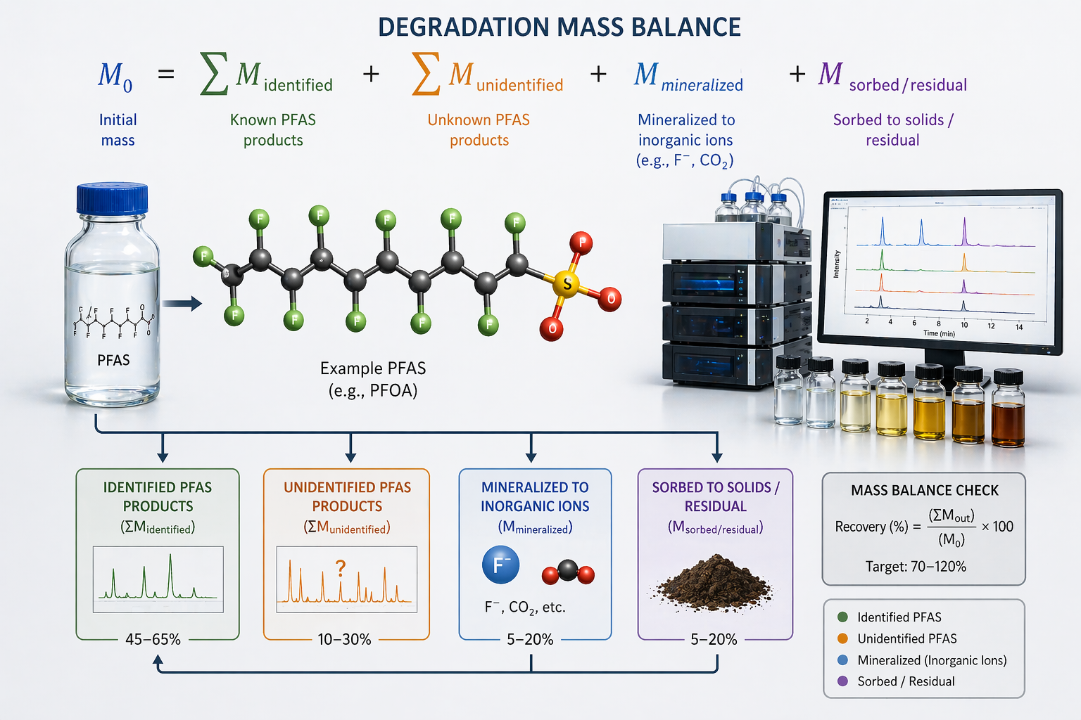 PFAS mass balance