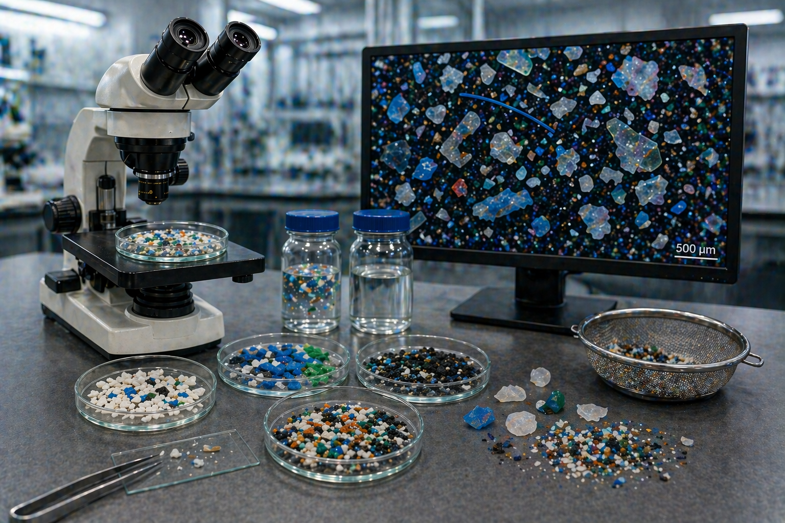 Microplastic analysis
